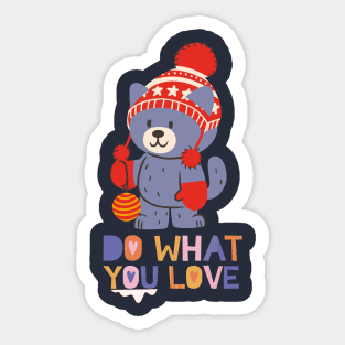 Do What You Love Sticker